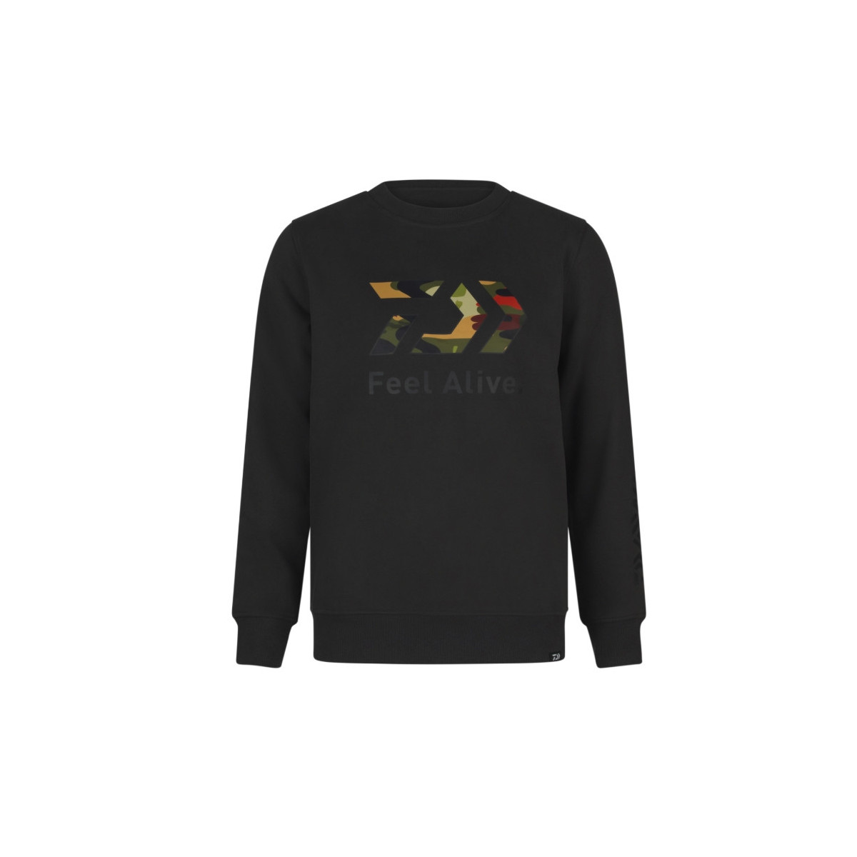Bluza Daiwa D-VEC Crew Neck Camo roz.XL - charcoal Bluza Daiwa D-VEC Crew Neck Camo roz.XL - charcoal