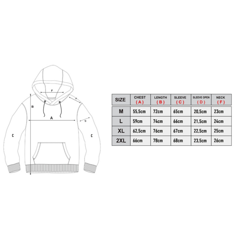 Bluza Daiwa Hoodie Japan Pike roz.L - charcoal Bluza Daiwa Hoodie Japan Pike roz.L - charcoal