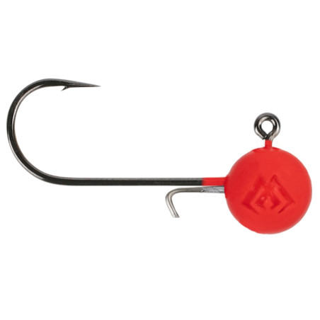 Główka jigowa Mikado JAWS CLASSIC ECO hak4/0 / 10g / UV POMARAŃCZOWA