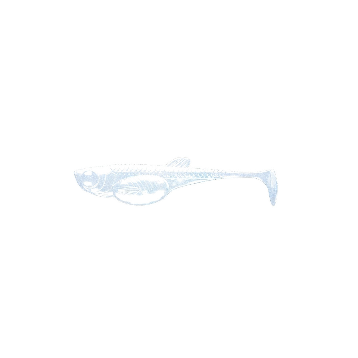 Przynęta Libra Lures EMBRION SHAD 2" 5cm 10szt. - 003 BLUE PEARL - RYBA
