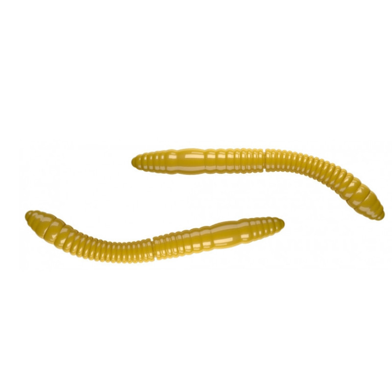 Przynęta Libra Lures FATTY D'WORM TOURNAMENT 5.5cm 12szt. - 007 yellow - BEZ ZAPACHU Przynęta Libra Lures FATTY D'WORM TOURNAMENT 5.5cm 12szt. - 007 yellow - BEZ ZAPACHU