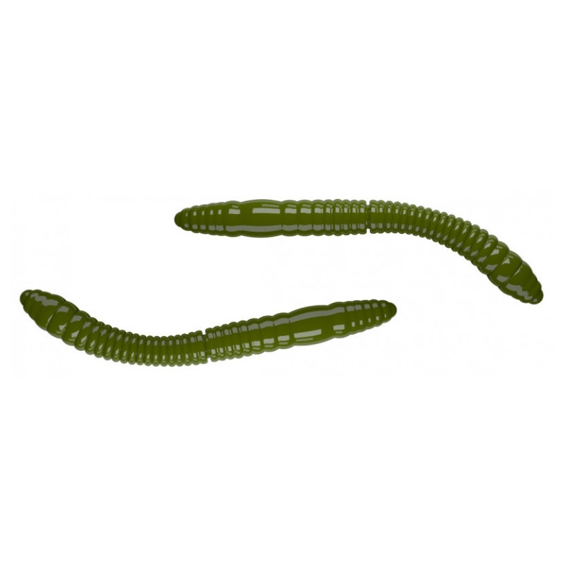 Przynęta Libra Lures FATTY D'WORM TOURNAMENT 5.5cm 12szt. - 031 olive - BEZ ZAPACHU Przynęta Libra Lures FATTY D'WORM TOURNAMENT 5.5cm 12szt. - 031 olive - BEZ ZAPACHU