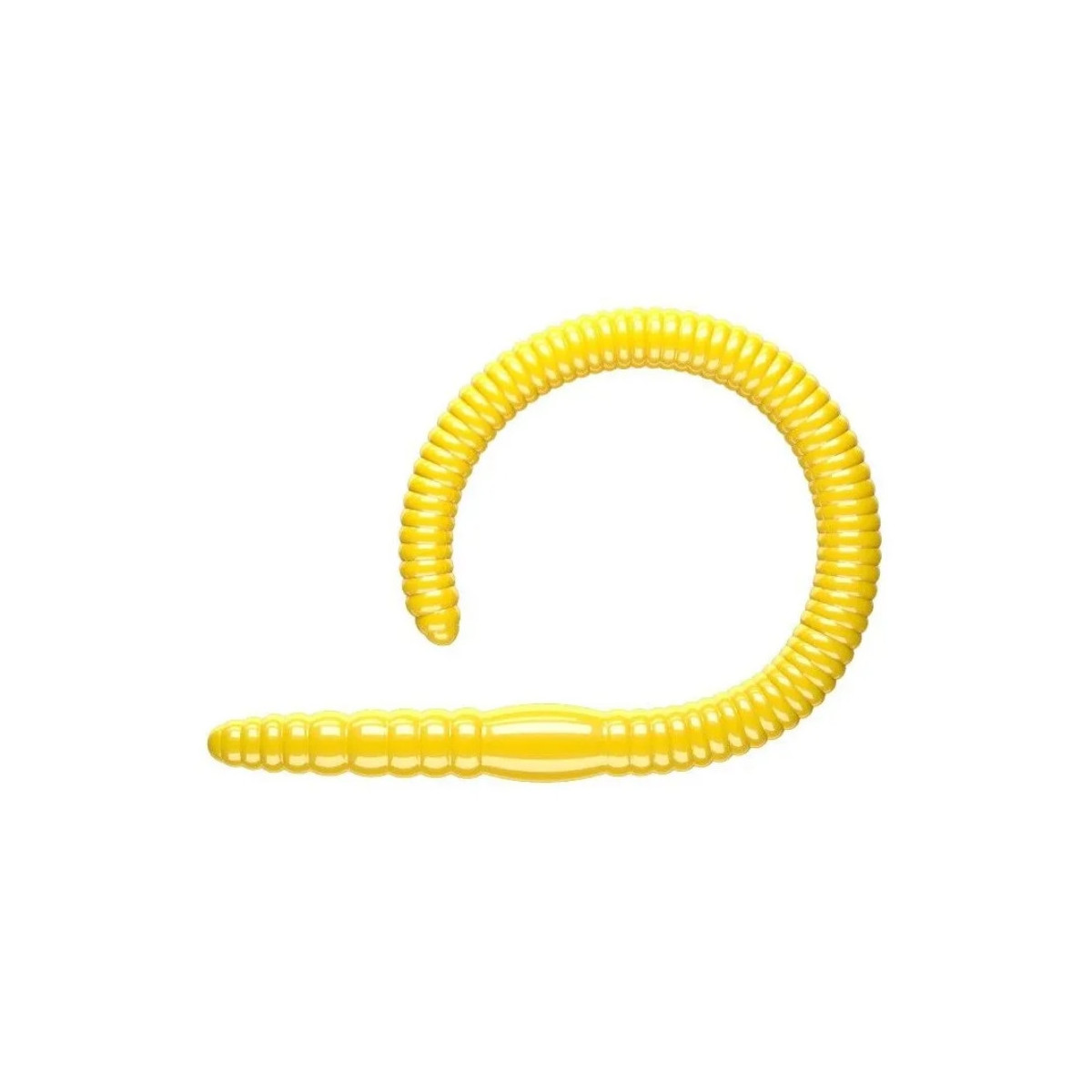 Przynęta Libra Lures FLEX WORM JUNIOR 6.5cm 15szt. - 007 yellow - BEZ ZAPACHU