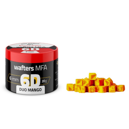 Przynęta hakowa Match Pro 6D Wafter 6x6mm 20g - duo mango Przynęta hakowa Match Pro 6D Wafter 6x6mm 20g - duo mango
