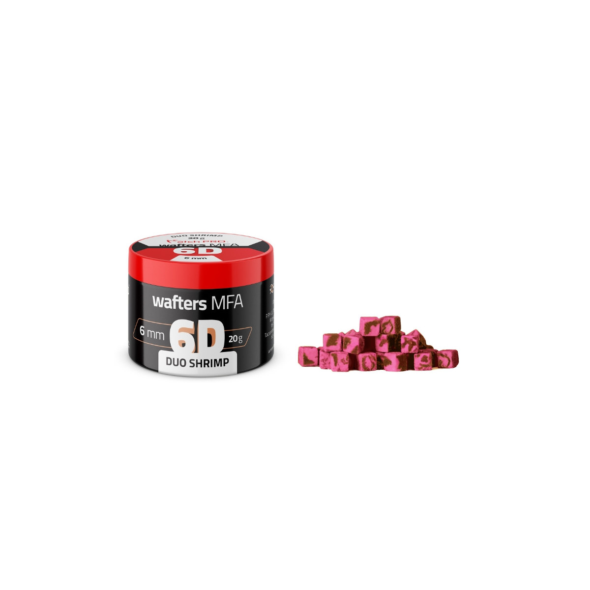 Przynęta hakowa Match Pro 6D Wafter 6x6mm 20g - Duo shrimp Przynęta hakowa Match Pro 6D Wafter 6x6mm 20g - Duo shrimp