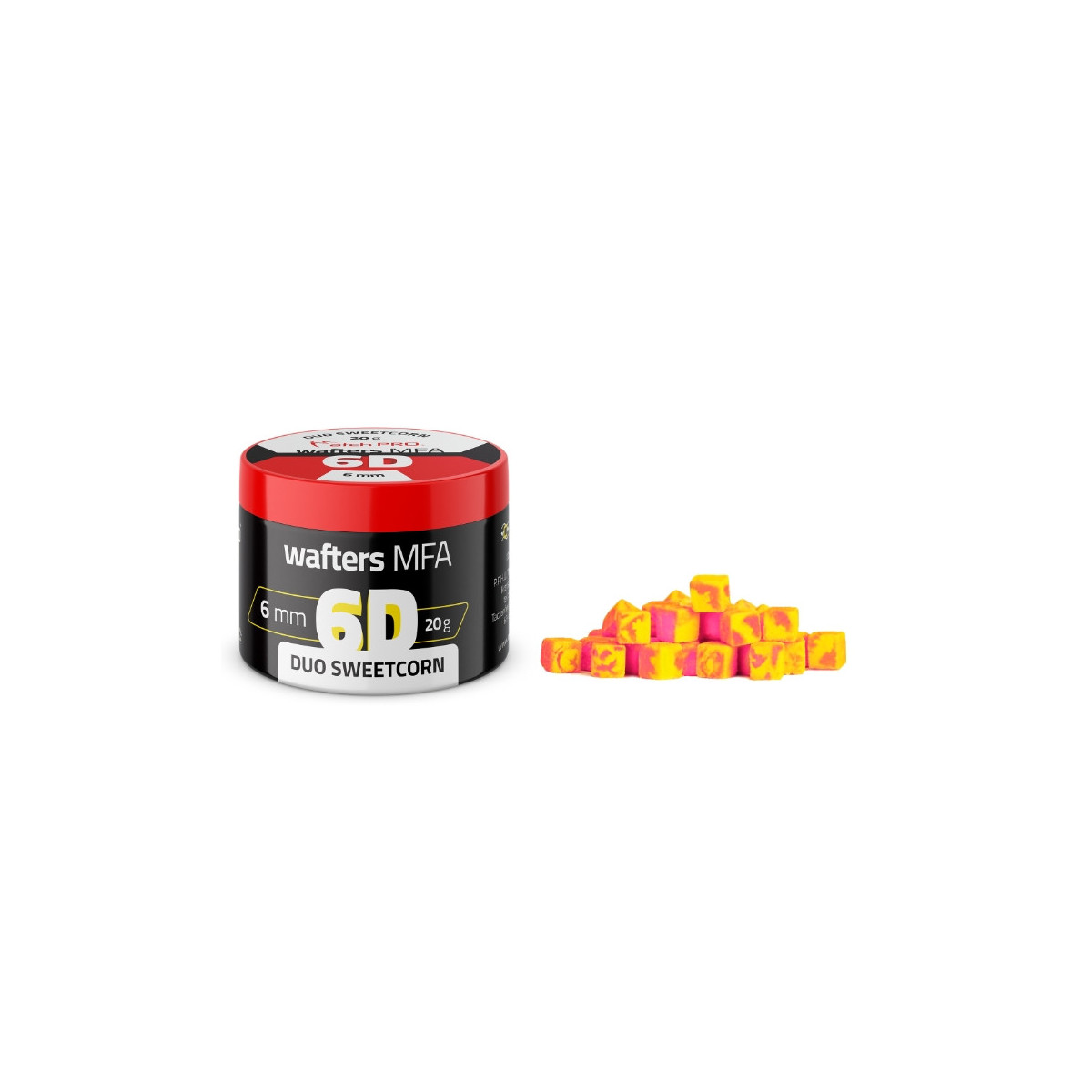 Przynęta hakowa Match Pro 6D WAFTERS MFA 6x6mm / 20g - DUO Sweetcorn Przynęta hakowa Match Pro 6D WAFTERS MFA 6x6mm / 20g - DUO Sweetcorn