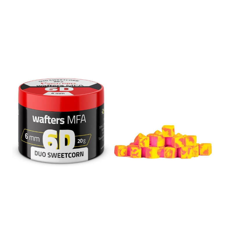 Przynęta hakowa Match Pro 6D WAFTERS MFA 6x6mm / 20g - DUO Sweetcorn Przynęta hakowa Match Pro 6D WAFTERS MFA 6x6mm / 20g - DUO Sweetcorn