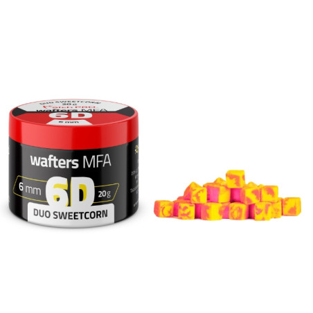 Przynęta hakowa Match Pro 6D WAFTERS MFA 6x6mm / 20g - DUO Sweetcorn Przynęta hakowa Match Pro 6D WAFTERS MFA 6x6mm / 20g - DUO Sweetcorn