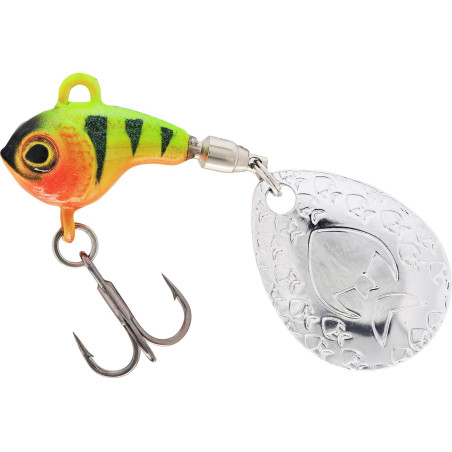 Przynęta DROPBITE TUNGSTEN SPIN TAIL JIG 1.6cm 7g - CHARTREUSE PERCH