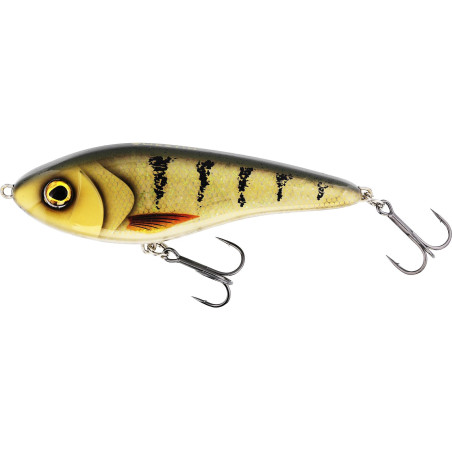 Wobler Westin JERK 14cm 60g SUSPENDING - 3D AMBER PERCH Wobler Westin JERK 14cm 60g SUSPENDING - 3D AMBER PERCH