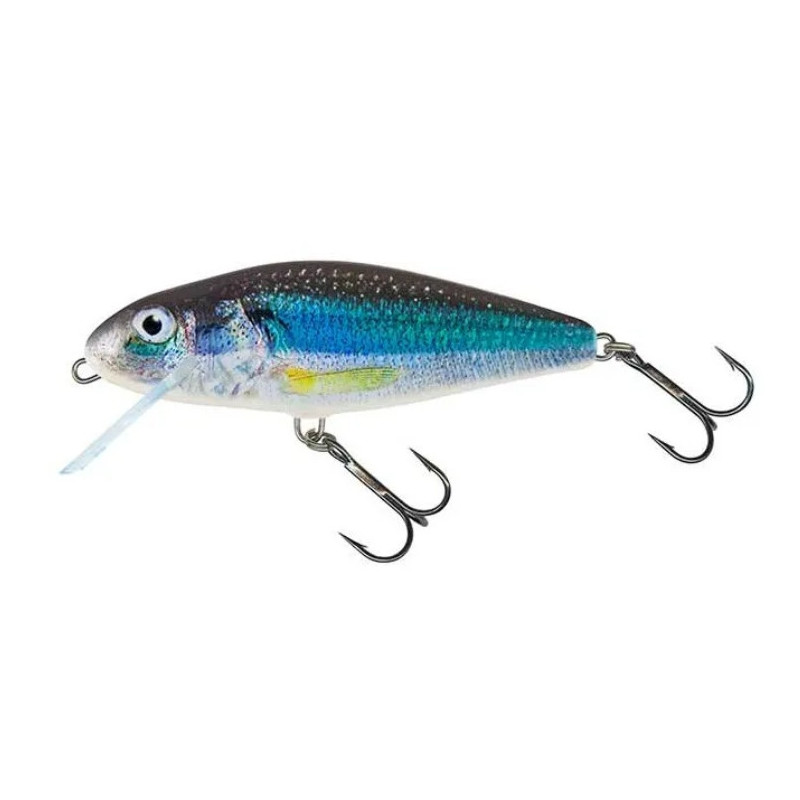 Wobler Salmo Perch Floating 8cm - Holo Smelt Wobler Salmo Perch Floating 8cm - Holo Smelt