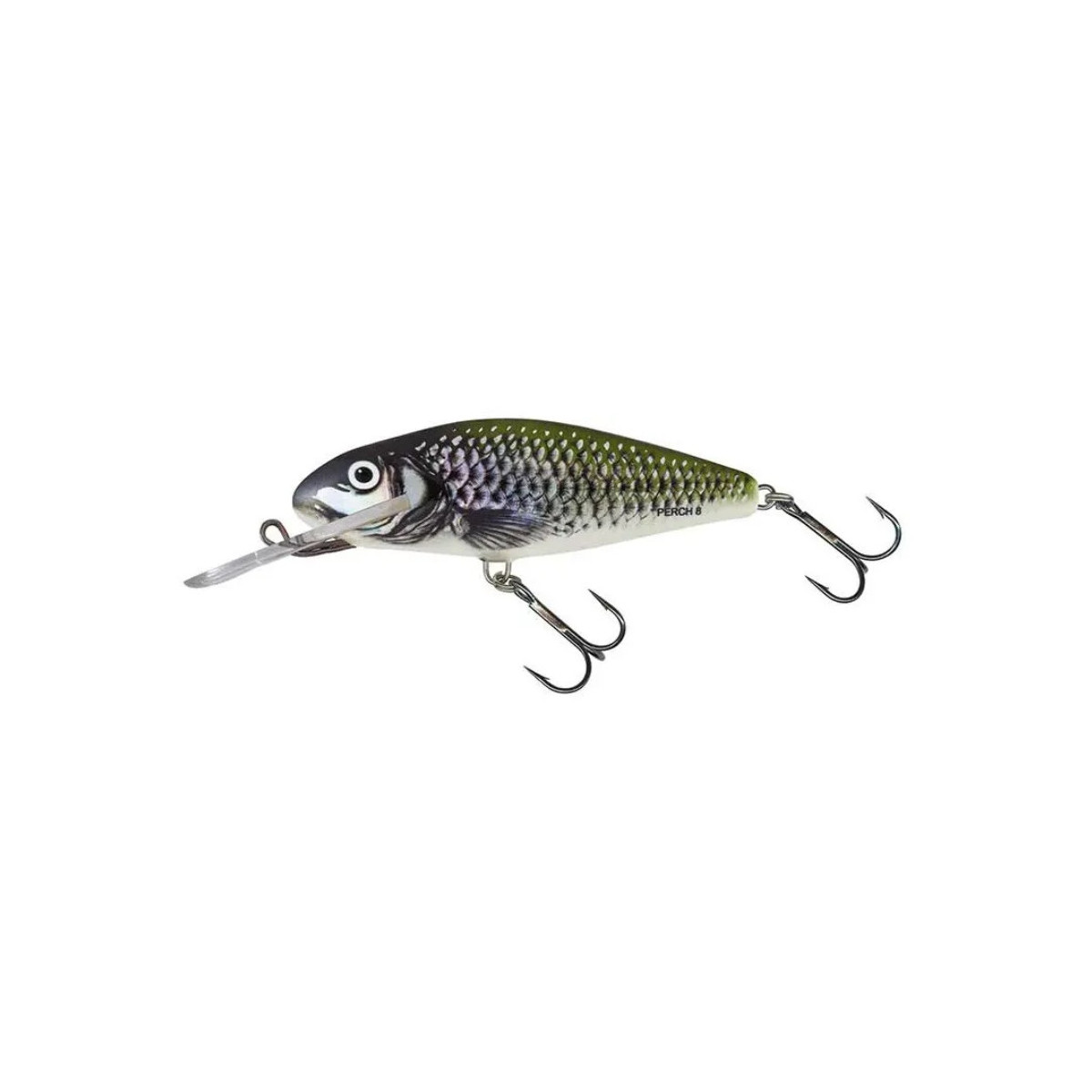 Wobler Salmo Perch Floating 12cm - Holo Bleak Wobler Salmo Perch Floating 12cm - Holo Bleak