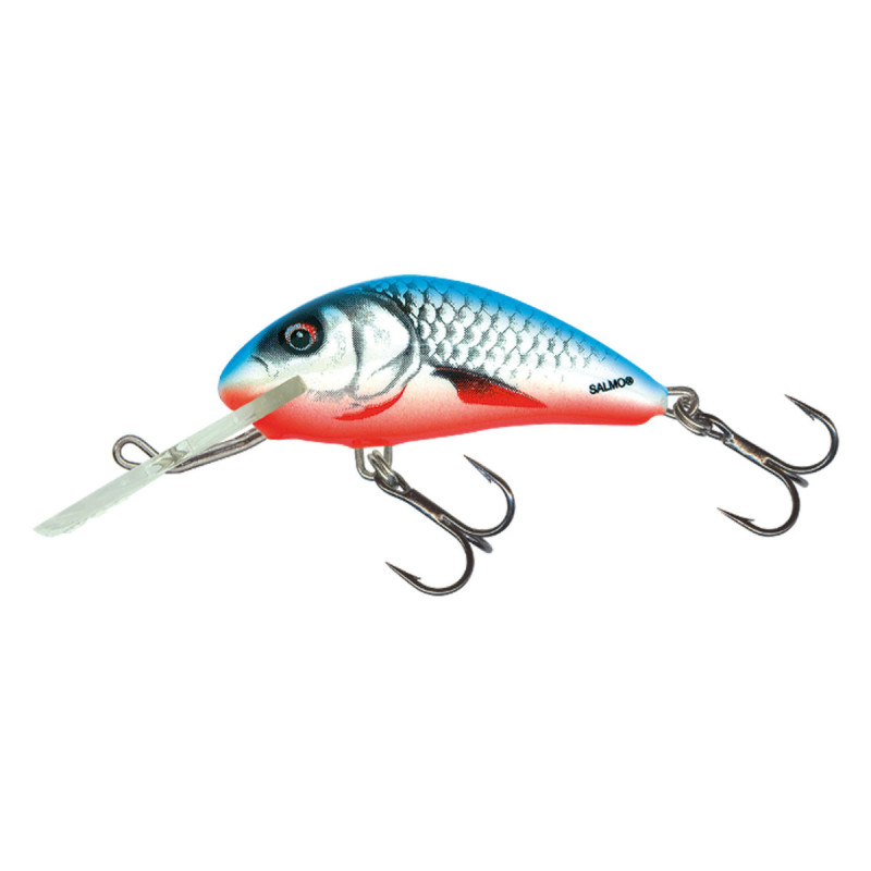 Wobler Salmo Hornet 4cm Sinking - Dace Blue Wobler Salmo Hornet 4cm Sinking - Dace Blue