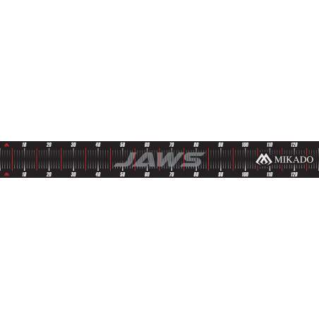Miarka Mikado naklejana na łódkę 130x15cm Miarka Mikado naklejana na łódkę 130x15cm