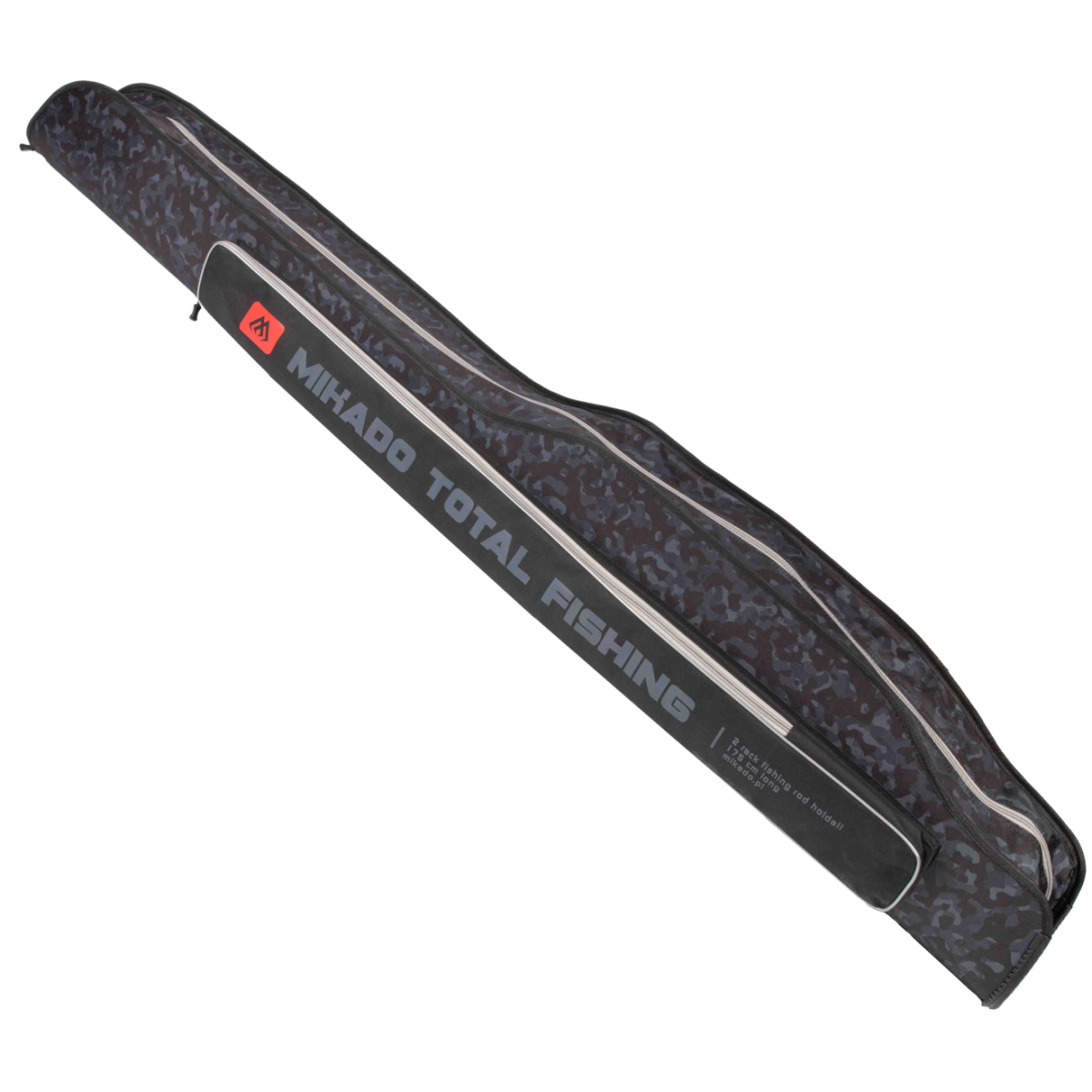 Pokrowiec Mikado Black Camo usztywniany na 3 wędki 150cm Pokrowiec Mikado Black Camo usztywniany na 3 wędki 150cm