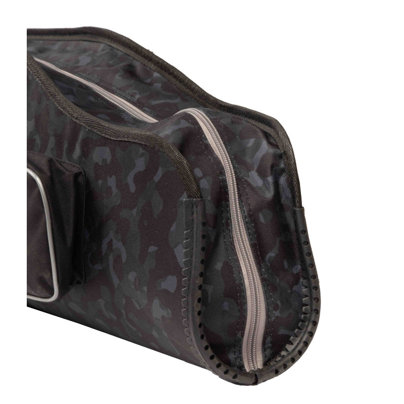 Pokrowiec Mikado Black Camo usztywniany na 3 wędki 150cm Pokrowiec Mikado Black Camo usztywniany na 3 wędki 150cm