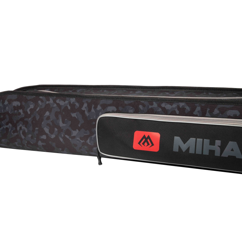Pokrowiec Mikado Black Camo usztywniany na 3 wędki 175cm Pokrowiec Mikado Black Camo usztywniany na 3 wędki 175cm