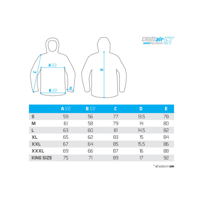 Kurtka Delphin CruisAIR WINTER 5T roz.M Kurtka Delphin CruisAIR WINTER 5T roz.M