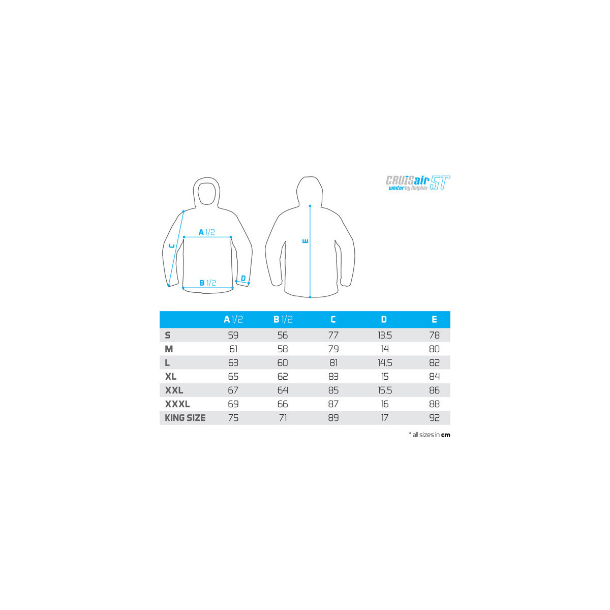 Kurtka Delphin CruisAIR WINTER 5T roz.XL Kurtka Delphin CruisAIR WINTER 5T roz.XL