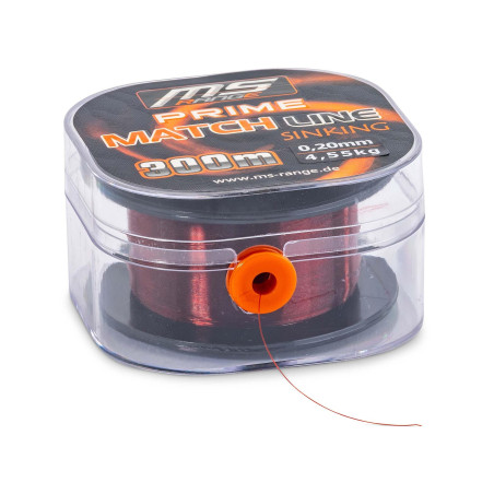 Żyłka MS-RANGE Prime Match sinking Line 300m 0,23mm / 5,80Kg Żyłka MS-RANGE Prime Match sinking Line 300m 0,23mm / 5,80Kg