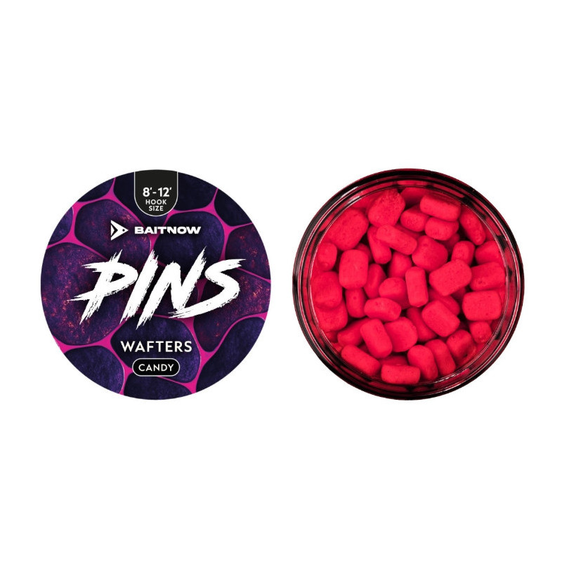 Przynęta BaitNow Pins Wafters 8mm - Candy Przynęta BaitNow Pins Wafters 8mm - Candy