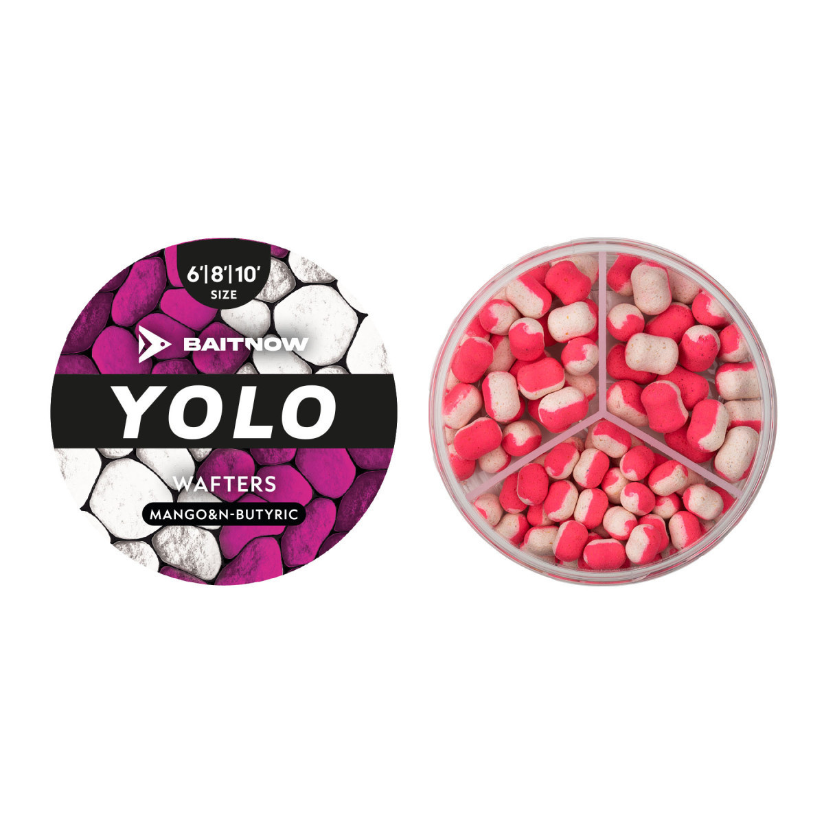 Przynęta BaitNow Yolo Wafters 8mm - Mango & N-Butyric Przynęta BaitNow Yolo Wafters 8mm - Mango & N-Butyric