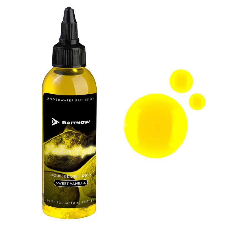 Booster BaitNow Double Dose 100ml - Yellow Spin Booster BaitNow Double Dose 100ml - Yellow Spin