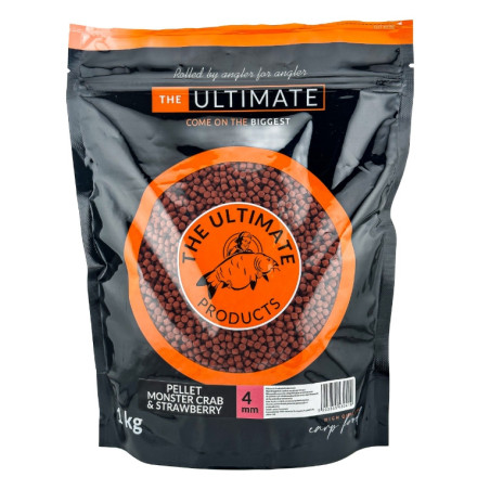 Pellet The Ultimate Monster Crab & Strawberry 4mm 1kg