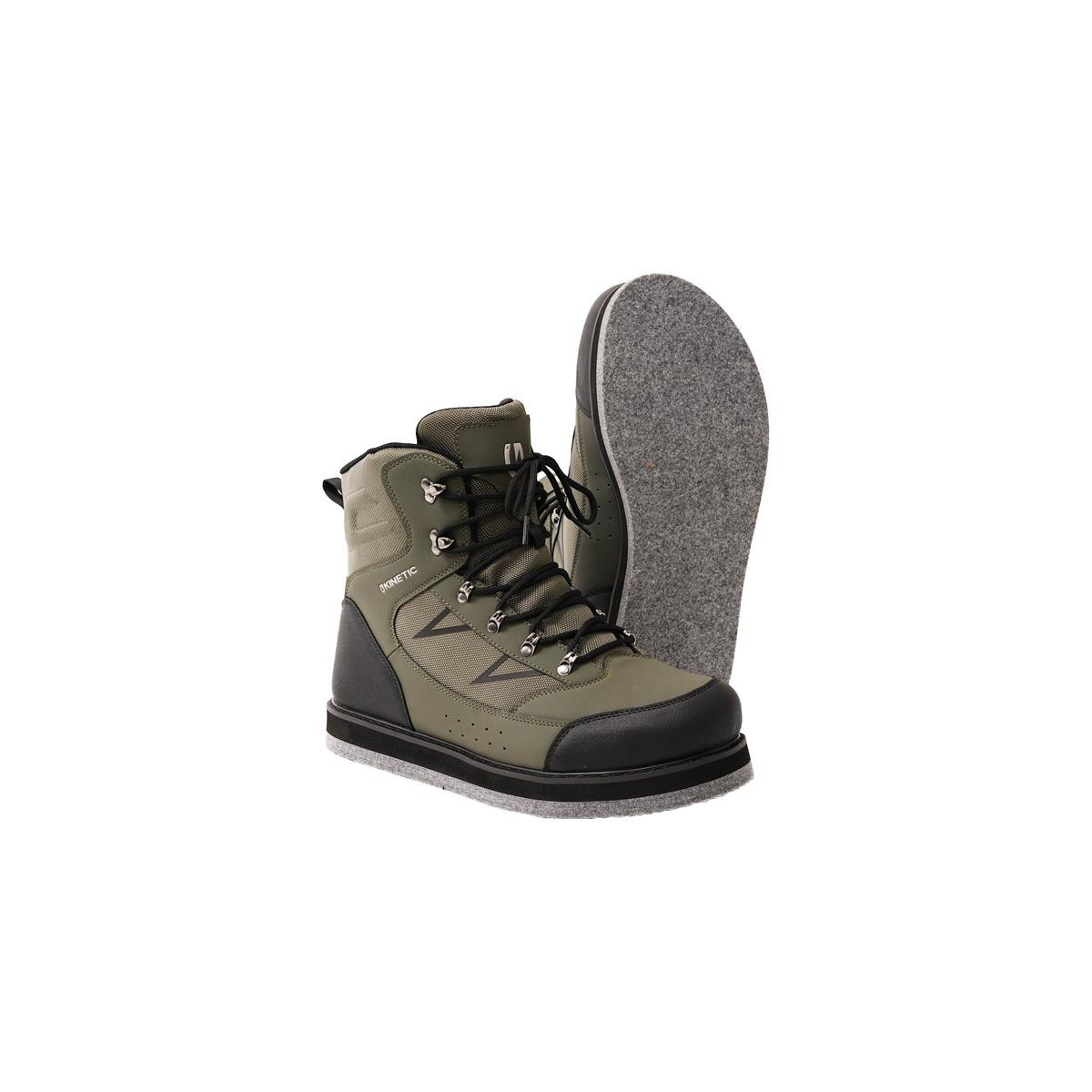 Buty do brodzenia Kinetic X4 WADING BOOT roz.46-47 - FELT THYME Buty do brodzenia Kinetic X4 WADING BOOT roz.46-47 - FELT THYME
