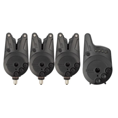 Zestaw sygnalizatorów Trakker DB7-R 3 Rod Bite Alarm Set Zestaw sygnalizatorów Trakker DB7-R 3 Rod Bite Alarm Set