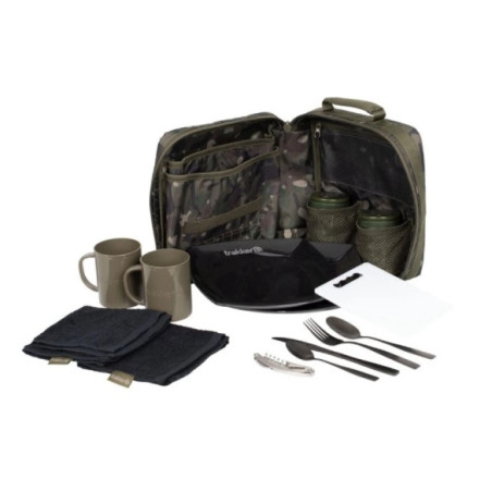 Torba z akcesoriami kuchennymi Trakker NXC Camo Deluxe Food Set 27x27x10cm Torba z akcesoriami kuchennymi Trakker NXC Camo Deluxe Food Set 27x27x10cm