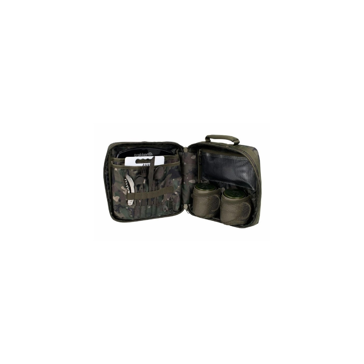 Torba z akcesoriami kuchennymi Trakker NXC Camo Deluxe Food Set 27x27x10cm Torba z akcesoriami kuchennymi Trakker NXC Camo Deluxe Food Set 27x27x10cm