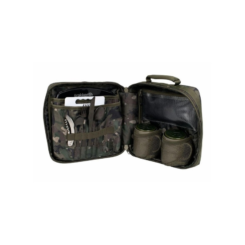 Torba z akcesoriami kuchennymi Trakker NXC Camo Deluxe Food Set 27x27x10cm Torba z akcesoriami kuchennymi Trakker NXC Camo Deluxe Food Set 27x27x10cm