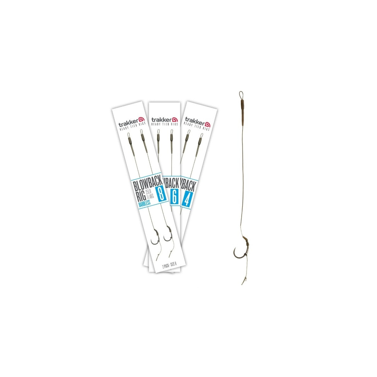 Przypon Trakker Blowback Rig Barbless hak6 / 25lb Przypon Trakker Blowback Rig Barbless hak6 / 25lb