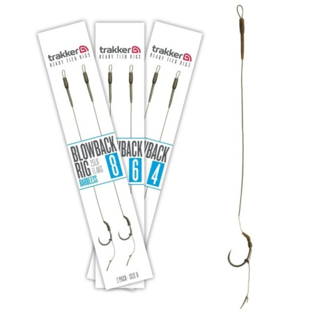 Przypon Trakker Blowback Rig Barbless hak6 / 25lb Przypon Trakker Blowback Rig Barbless hak6 / 25lb