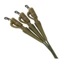 Gotowy leader bezrdzeniowy z bezpiecznym klipsem Trakker Leadfree Leadclip Leader 75cm / 45lb