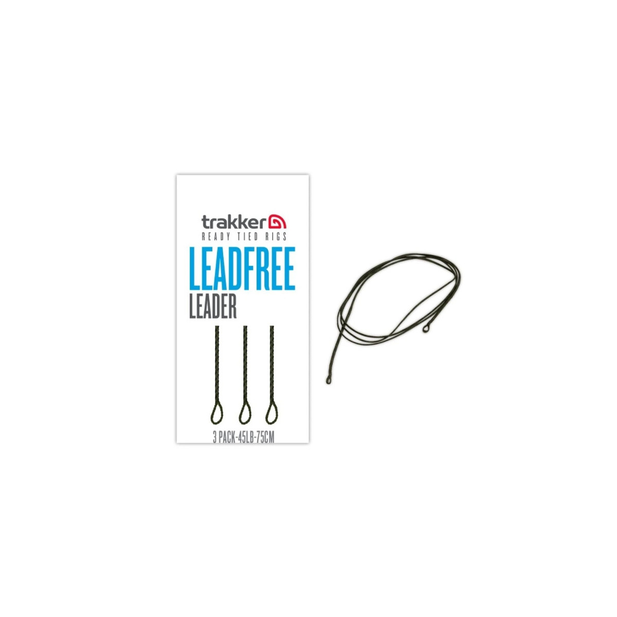 Gotowy leader z materiału bezrdzeniowego Trakker Leadfree Leader 75cm / 45lb Gotowy leader z materiału bezrdzeniowego Trakker Leadfree Leader 75cm / 45lb