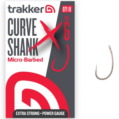 Haczyki Trakker Curve Shank XS Micro Barbed hak4 Haczyki Trakker Curve Shank XS Micro Barbed hak4