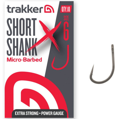 Haczyki Trakker Short Shank XS Micro Barbed hak4 Haczyki Trakker Short Shank XS Micro Barbed hak4