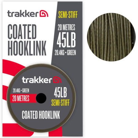 Plecionka Trakker Soft Coated Hooklink 20m / 45lb / 20,4kg Plecionka Trakker Soft Coated Hooklink 20m / 45lb / 20,4kg