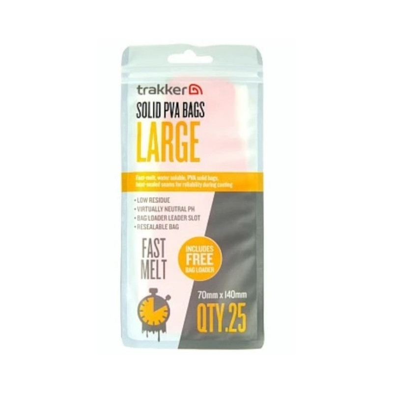 Woreczki Trakker Solid PVA Bags 7x14cm - Large Woreczki Trakker Solid PVA Bags 7x14cm - Large