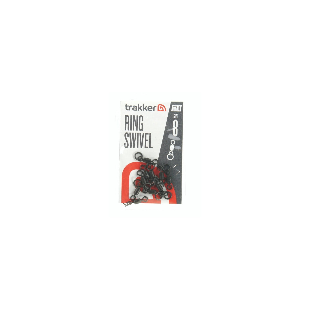 Krętlik z kółkiem Trakker Ring Swivel roz.8 Krętlik z kółkiem Trakker Ring Swivel roz.8