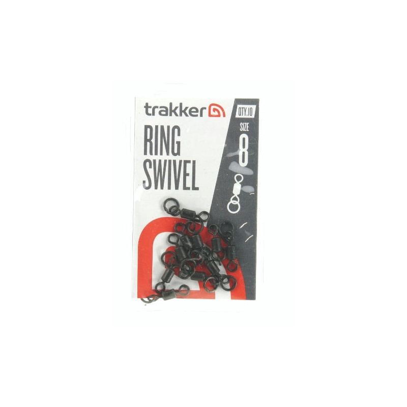 Krętlik z kółkiem Trakker Ring Swivel roz.8 Krętlik z kółkiem Trakker Ring Swivel roz.8