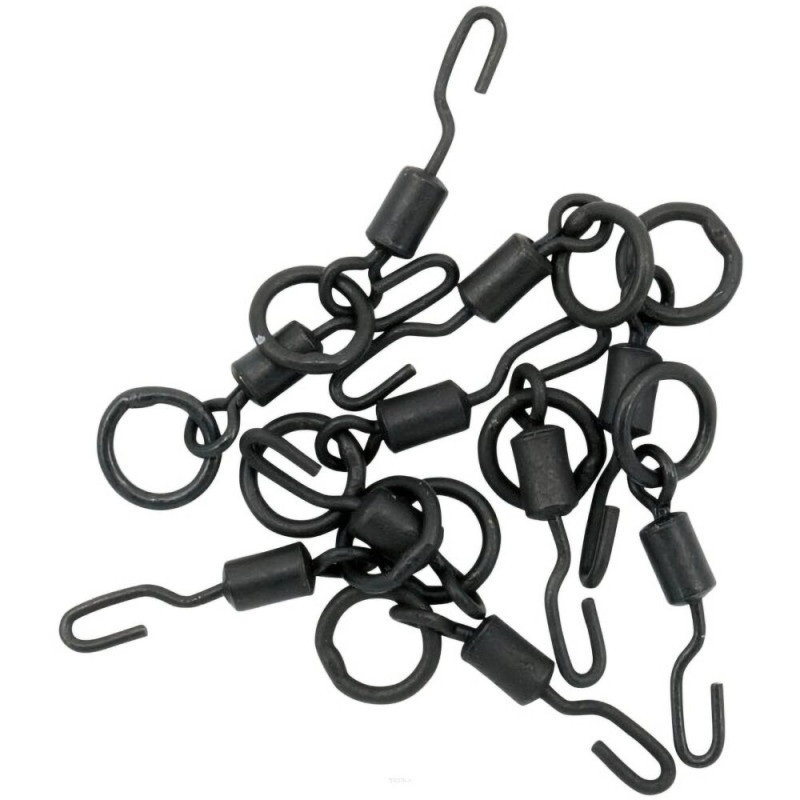 Krętlik z kółkiem do przyponu Ronnie Rig Trakker Ronnie Swivel roz.11 Krętlik z kółkiem do przyponu Ronnie Rig Trakker Ronnie Swivel roz.11