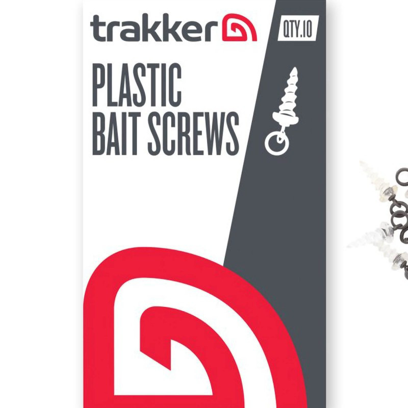 Wkręt do przynęt z krętlikiem Trakker Plastic Bait Screws 10szt.
