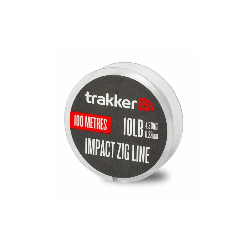 Żyłka Trakker Impact Zig Line 100m / 0,30mm / 15lb / 6,80kg Żyłka Trakker Impact Zig Line 100m / 0,30mm / 15lb / 6,80kg