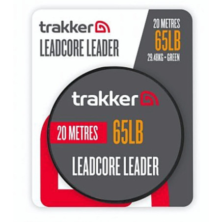Materiał leadcore z ołowianym rdzeniem Trakker Leadcore Leader 20m / 65lb / 29,48kg Materiał leadcore z ołowianym rdzeniem Trakker Leadcore Leader 20m / 65lb / 29,48kg