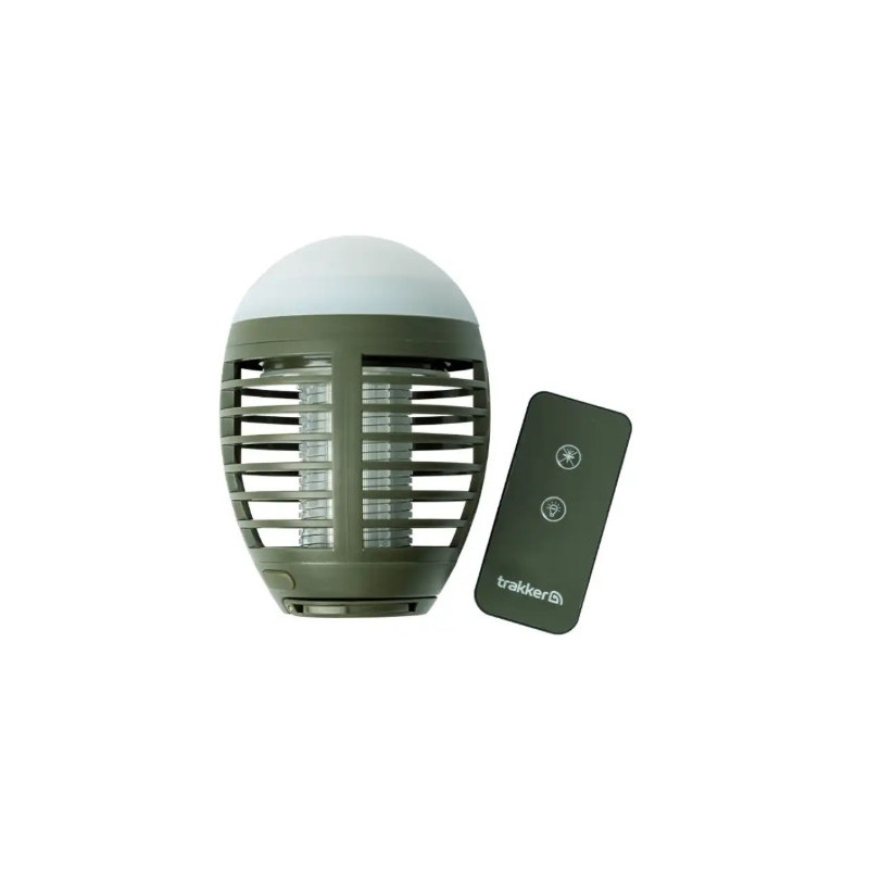 Lampa owadobójcza z wbudowaną baterią sterowana pilotem Trakker Remote Bug Blaster 13,1x9,3cm Lampa owadobójcza z wbudowaną baterią sterowana pilotem Trakker Remote Bug Blaster 13,1x9,3cm