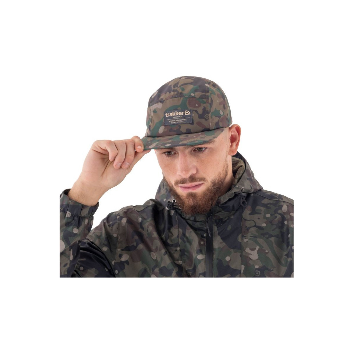 Czapka Trakker TechPro Camo 5 Panel Cap Czapka Trakker TechPro Camo 5 Panel Cap