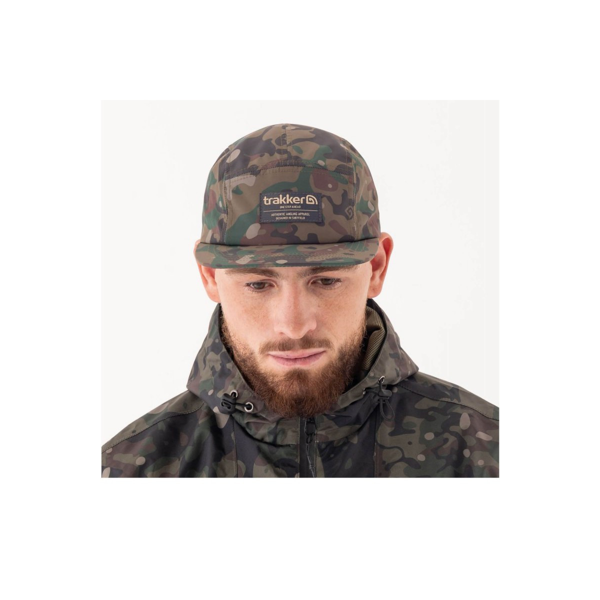 Czapka Trakker TechPro Camo 5 Panel Cap Czapka Trakker TechPro Camo 5 Panel Cap